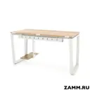 Письменный стол ПС-26773.70x120:CC.25/04-04 Zamm Ирис (Тип 4) 120x75x70 см Металл цвет бежевый