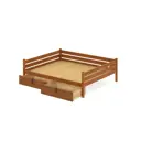 Кровать Solarius Tahta140-160olha-full-2yash 150 x 63 x 170 см сосна цвет бежевый