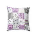 Наволочка Cassia Вестфолл 1010.01543 70x70 см хлопок 2 шт цвет белый, серый, фиолетовый