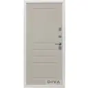 Входная дверь Diva Line 40 УТ-00074995 860x2050см левая цвет графитовый серый
