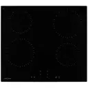 Электрическая варочная панель Krona 591414 ZAUBER 60 BL TK 59 см 4 конфорки цвет черный