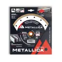 Диск алмазный по керамограниту Metallica Ultra 900635 турбо 200x25.4x1.8 мм