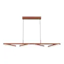 Светильник подвесной светодиодный St luce Sl1018.603.04 45 м² нейтральный белый свет цвет серый