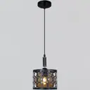 Светильник подвесной Reluce 04001-0.9-01 bk 1 лампа 6 м² цвет золото коричневый черный