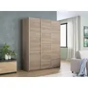 Шкаф-купе Мебельная компания е1 550451 230x180х57 см 10 полок лдсп цвет сонома