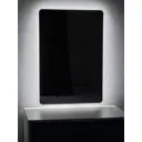 Зеркало для ванной Alfa mirrors включение на взмах руки Di-68AVzVd-lite с подсветкой 60x80см
