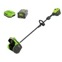 Снегоуборщик аккумуляторный бесщёточный Greenworks 2603207UG НСК 30 см 60 В 1x5 Ач АКБ и ЗУ в комплекте
