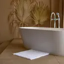Коврик для ванной комнаты La Maison de Domitille Plaza White 60x60см цвет белый