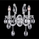 Настенный светильник Crystal Lux 402_2010 цвет серый/серебристый