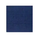 Декоративные панели Hubox Квадрат синий 300x300x90мм 0.3м² 12шт