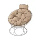 Кресло M-group 12870101 Home 77 см x 58 см x 68 см искусственный ротанг белый