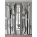 Комплект штор Helga Гронгверс TD-958480 на шторной ленте 150x260 см цвет серый