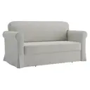 Диван раскладной Salotti 160x94x84 см велюр цвет светло-серый велюр