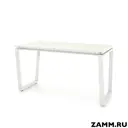 Письменный стол ПС-26771.70x120:AA.25/04-02 Zamm Ирис (Тип 2) 120x75x70 см Металл цвет белый