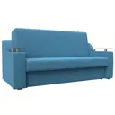 Диван раскладной Лига диванов Сенатор 172x93x110 см рогожка цвет голубой