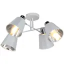 Люстра на штанге Illumico Il6116-4cou-79 wh cr abelie 4 лампы 24 м² цвет белый