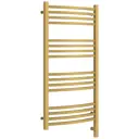 Полотенцесушитель электрический Сунержа Аркус 3.0 правый 500x1000 мм 300 Вт с терморегулятором лесенка цвет матовое золото