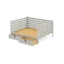 Кровать Solarius Tahta-spin120-180plat-full-2yash 130 x 101 x 190 см сосна цвет бежевый