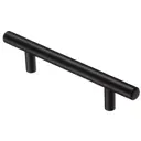 Ручка-рейлинг Kerron Ø12 мм 96 мм матовый черный R-3020-96 BL