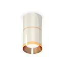 Светильник точечный накладной Ambrella light Xs7405061 2 м² цвет серебро