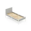 Кровать Solarius kr80loft-plat-white-orto 85 x 90 x 206 см сосна цвет платиновый, белый