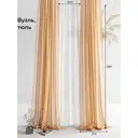 Тюль Helga Базовая коллекция HH206968-290 на шторной ленте 290x300 см цвет коричневый