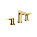 Смеситель для раковины Hansgrohe Talis E 71733990 двухвентильный цвет золото