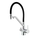 Смеситель для кухни Boch mann 10426 гибкий излив 45 см цвет матовая сталь