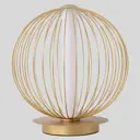 Настольная лампа светодиодная Crystal Lux Sync 3143_518 нейтральный белый свет цвет жёлтый/золотой