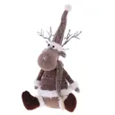 Фигура декоративная Олень 752004 Jiangsu holly everlasting inc., remeco collection 49 см растягивающаяся цвет коричневый