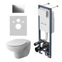 Комплект инсталляция с унитазом Am.pm IS110151.DX15C1700 цвет белый