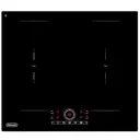Электрическая варочная панель Delonghi VITTORIO 1E1F CR 59 см 4 конфорки цвет черный