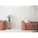 Плитка настенная Керамин Канцоне-Р 7 90x30 цвет белый
