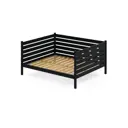 Кровать Solarius Tahta-spin120-170ser 130 x 101 x 180 см сосна цвет серый