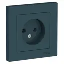 Силовая розетка встраиваемая Systeme electric AtlasDesign ATN000840 цвет зеленый