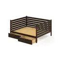 Кровать Solarius Tahta-spin140-200ven-full-2yash 150 x 101 x 210 см сосна цвет коричневый