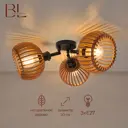 Люстра потолочная Brillight Love-58.1 3 лампы 20 м² цвет коричневый