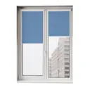 Рулонная штора Унистайл Унистайл кассетная рулонная штора - Блэкаут 68x220 см цвет голубой