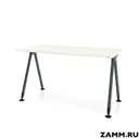 Письменный стол ПС-26792.70x120:AA.25/05-03 Zamm Тандем (Тип 3) 120x75x70 см Металл цвет белый