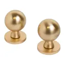 Ручка дверная на розетке Аллюр Allur Art Collection Sfera MSG (59170) итал.матовое золото
