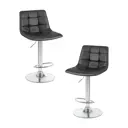 Барный стул Dobrin Tailor lm-5017 47x113x49 см цвет черный 2 шт