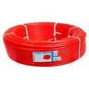 Труба из полиэтилена для системы теплого пола Политэк PERT тип 2 20x2.0 мм PN8 бухта 200 м цвет красный