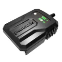 Зарядное устройство Greenworks G24UC2 в комплекте с перчатками