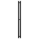 Полотенцесушитель электрический Primoclima Sol R E Black 90x1200 мм 77 Вт с терморегулятором I-образный цвет черный матовый