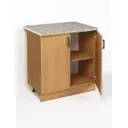 Напольный шкаф Кухонный модуль напольный Regent style 80x82.8x60 см ЛДСП цвет ольха