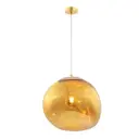 Светильник подвесной Crystal Lux 201_0865 1 лампа 2 м² цвет золото