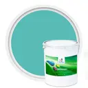 Резиновая краска Universal Rezolux матовая цвет лазурь 6027 2.5 кг