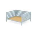 Кровать Solarius Tahta-spin180-180gol-full 190 x 101 x 190 см сосна цвет голубой