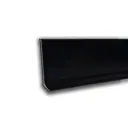 Плинтус напольный 2000x80x10мм алюминий цвет черный