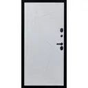 Входная дверь Diva ДХ-46 205x96см левый черный кварц/Д13 белый софт